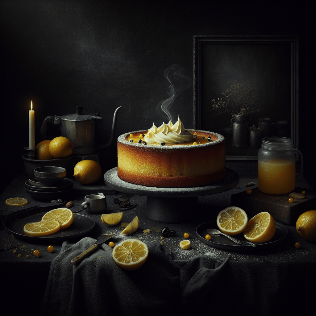 Gâteau au citron