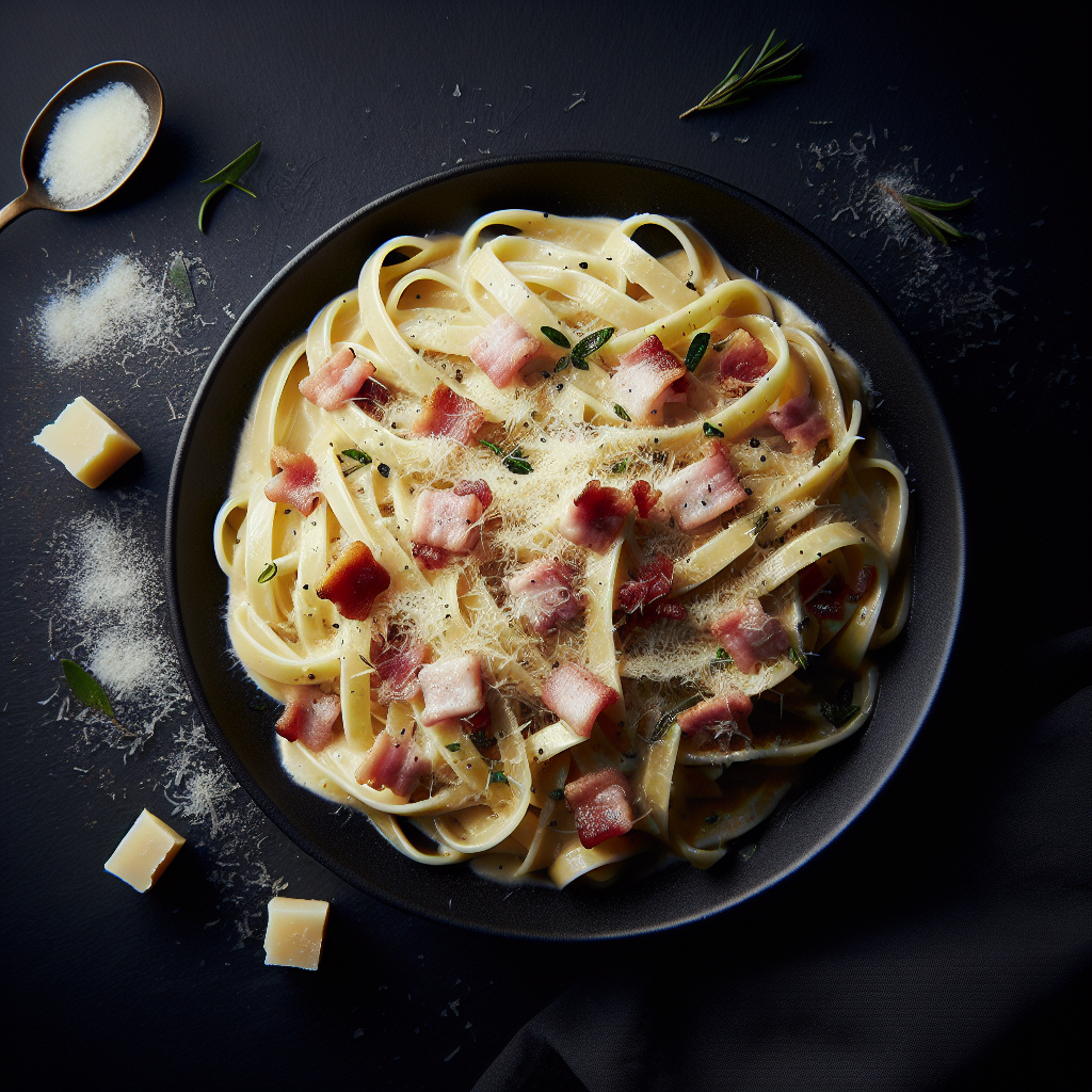 Super Pâtes à la Carbonara