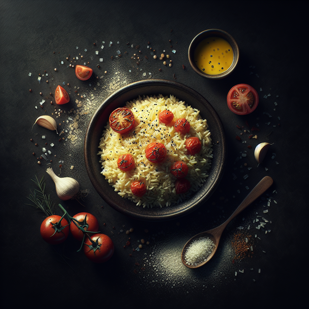 Riz au thon et tomates